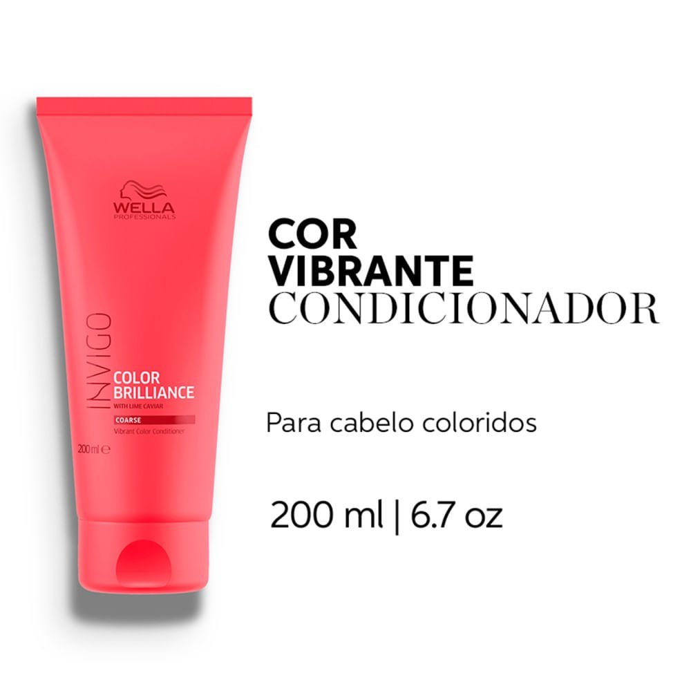 Condicionador Wella Professionals Invigo Color Brilliance 200ml 200ml 2