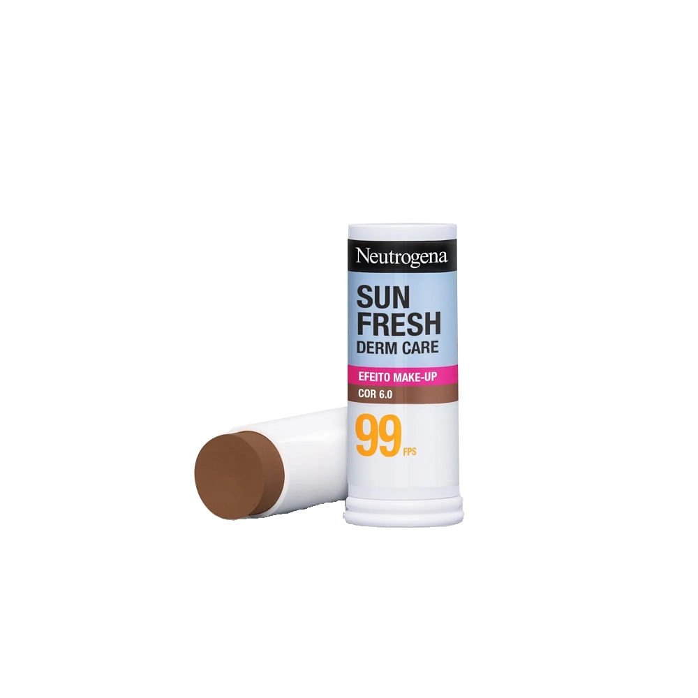 Protetor Solar em Bastão Neutrogena Sun Fresh Derm Care FPS99 Cor 6.0 14g 14g 2