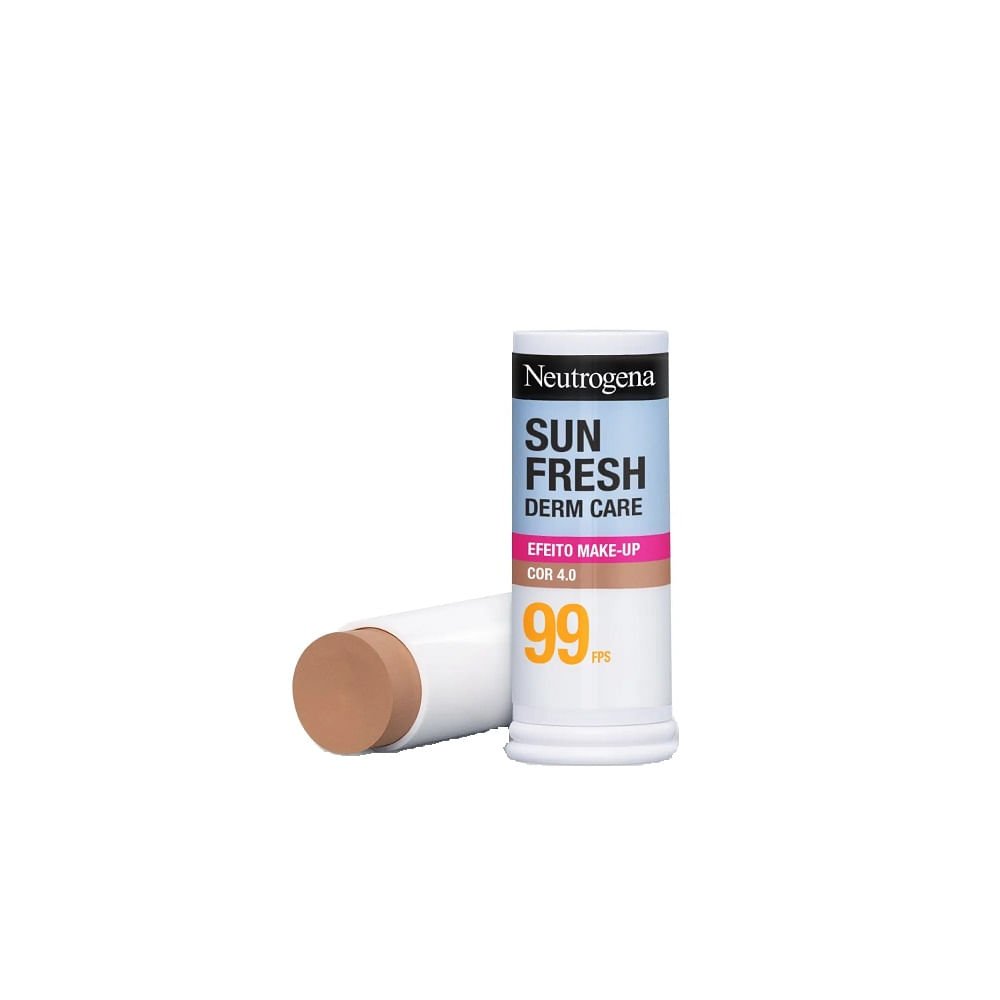 Protetor Solar em Bastão Neutrogena Sun Fresh Derm Care FPS99 Cor 4.0 14g 14g 2