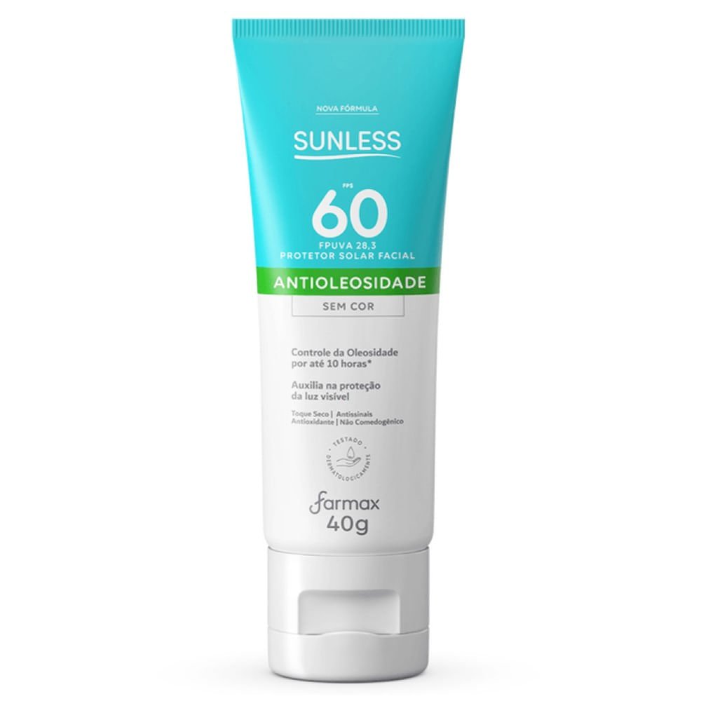Kit Protetor Sunless Fps60 40g + Gel Limpeza Hidraderm 60g ÚNICO 2