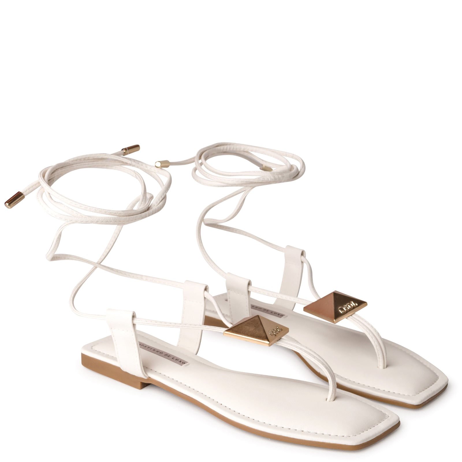 Rasteira Napa Tathi Nude Chantilly Amarração New 3000.104_8