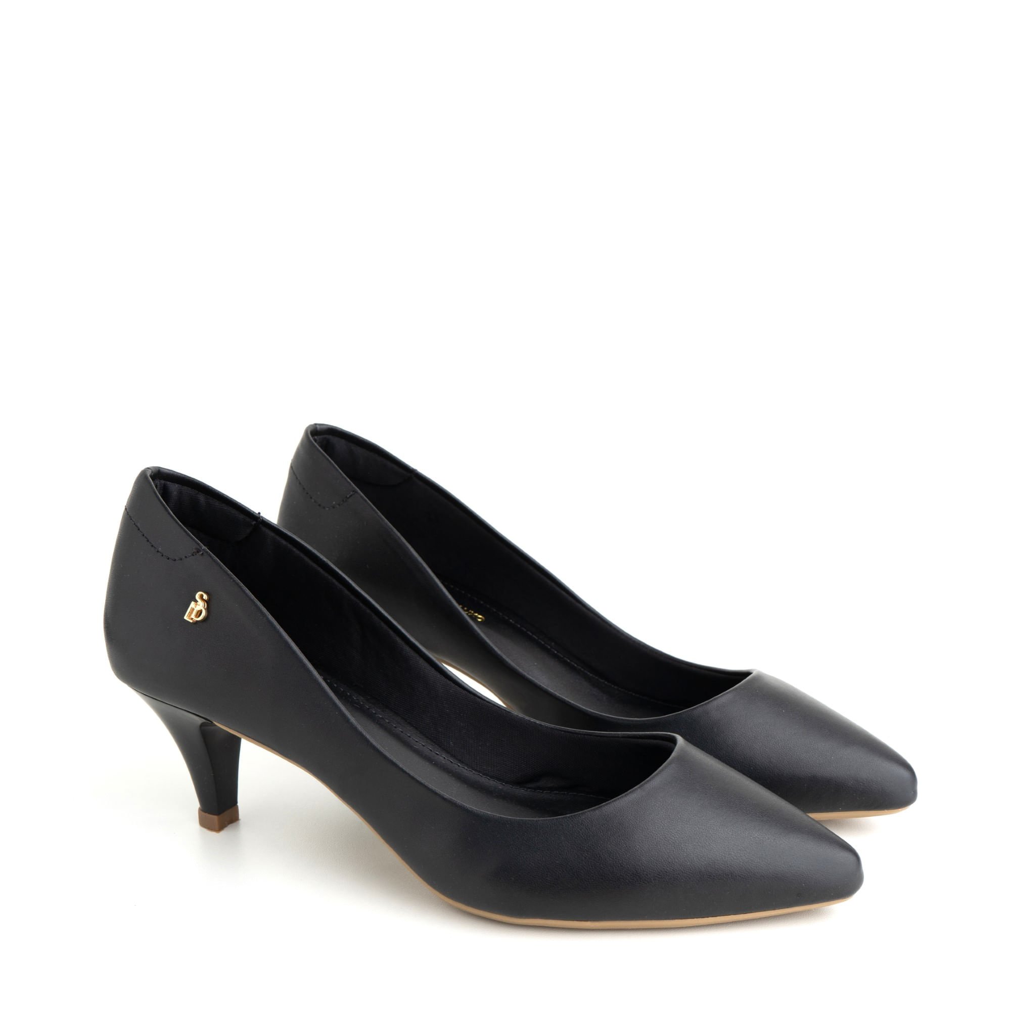 Scarpin Napa Mestiço Preto Salto Médio 10070.01_1 Preto 1