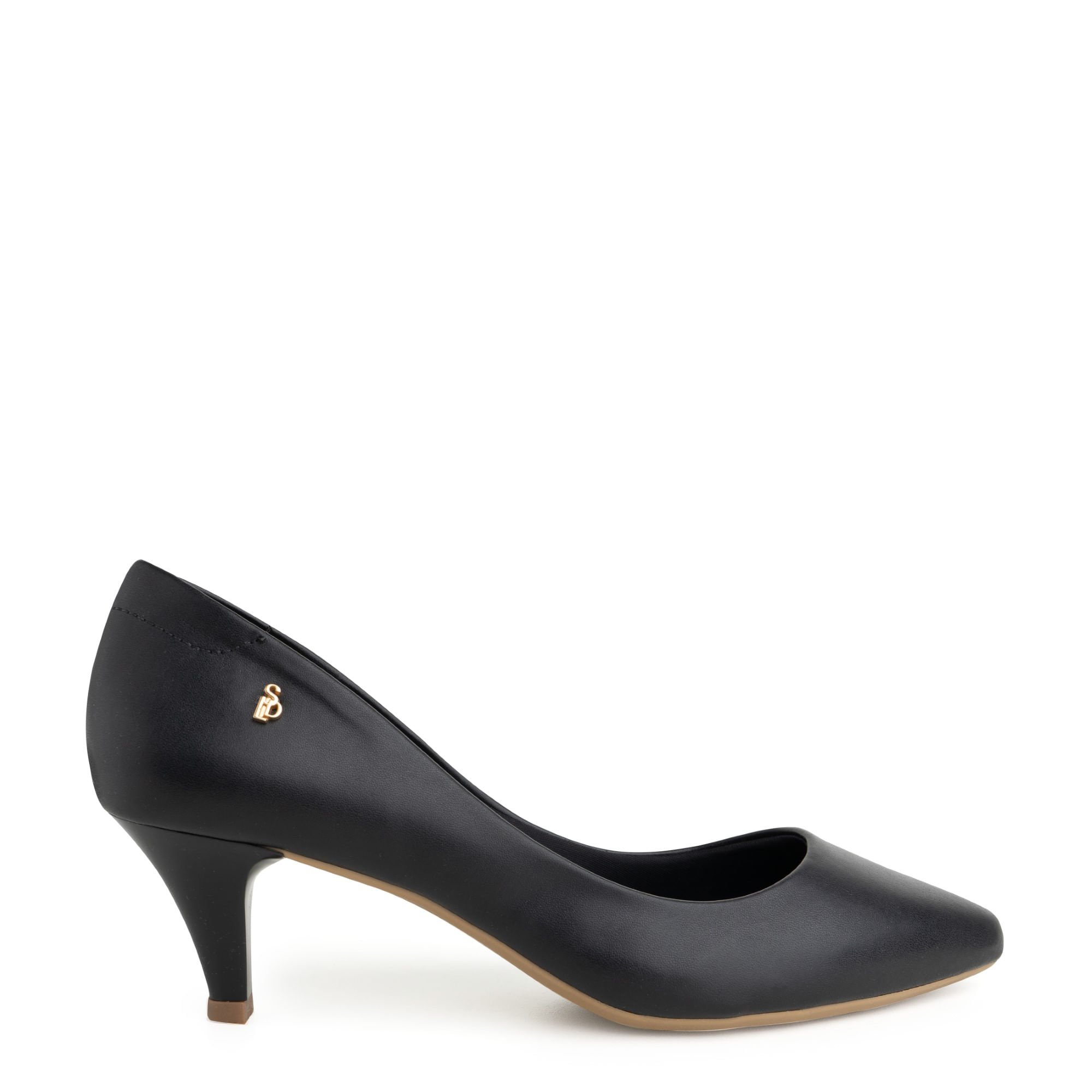 Scarpin Napa Mestiço Preto Salto Médio 10070.01_1 Preto 3