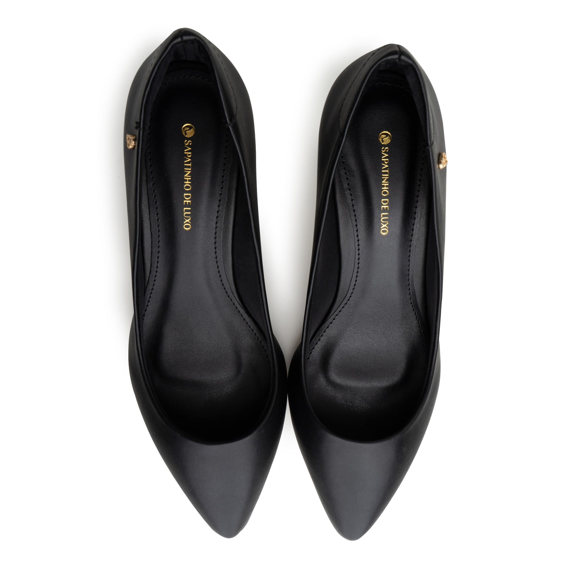 Scarpin Napa Mestiço Preto Salto Médio 10070.01_1 Preto 5