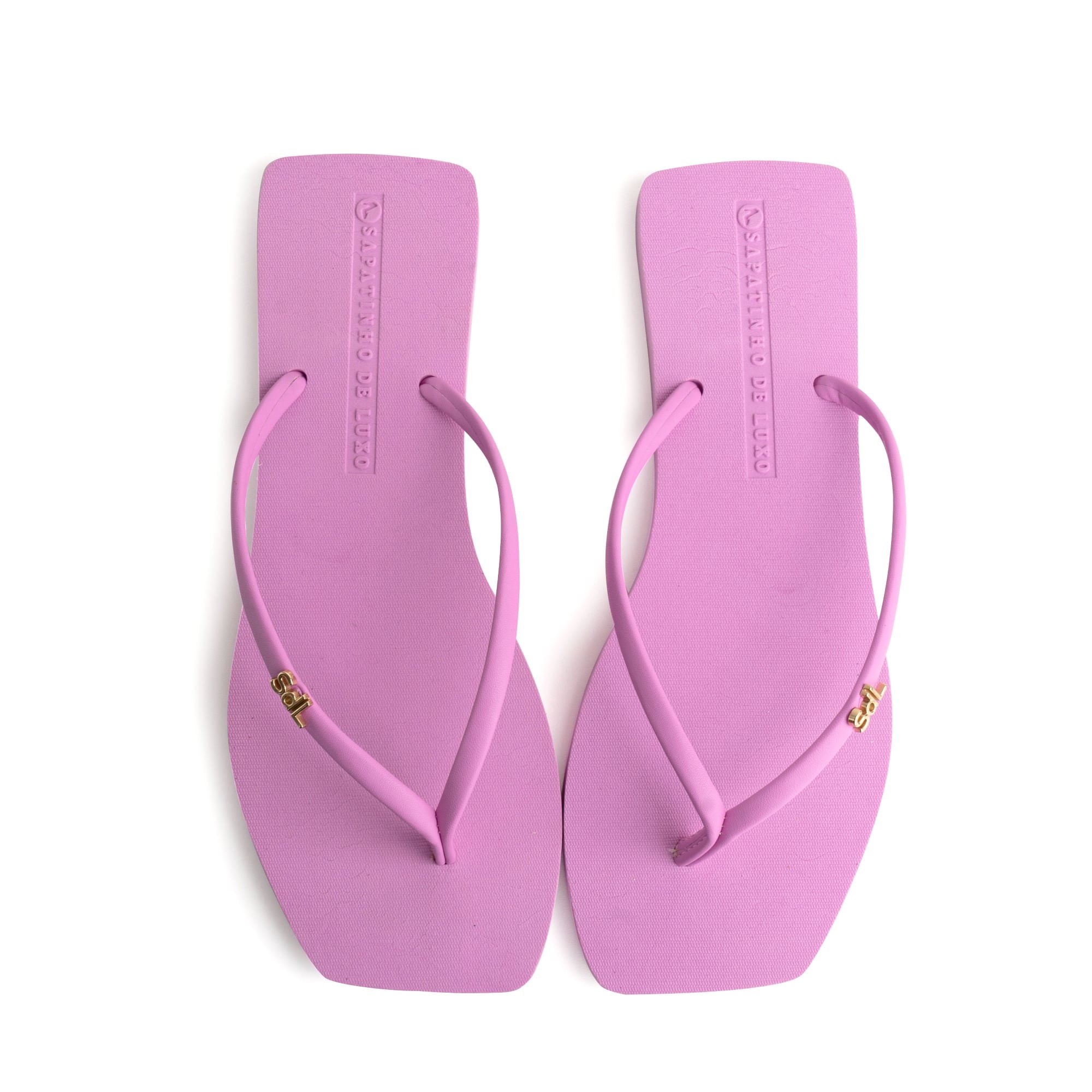 Rasteira Pop Sun Gloss com Nude POPSUN_10 Rosa 5