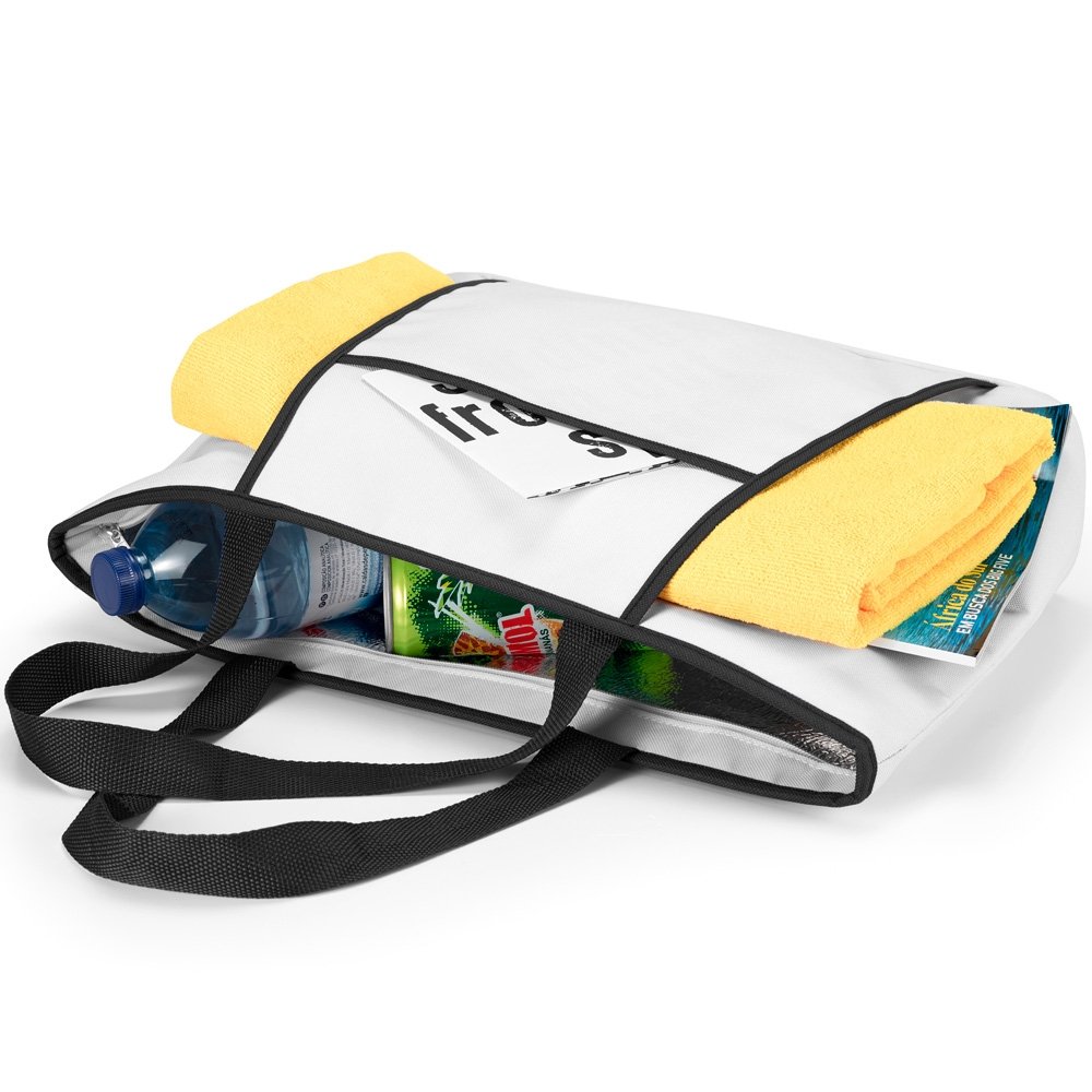 Sacola Termica Media com Ziper TopGet Preto 2