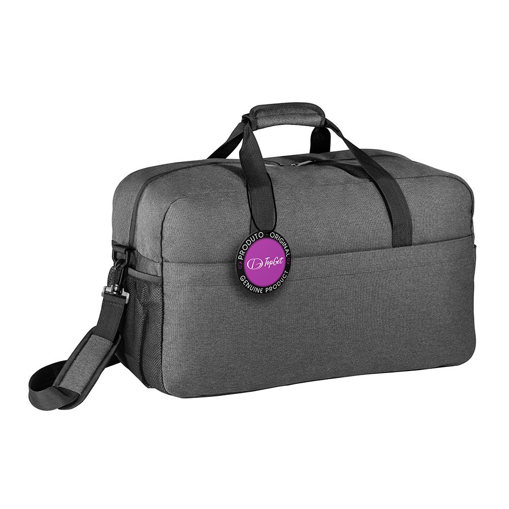Bolsa Esportiva Eco com Bolso Frontal Soft TopGet Cinza 1