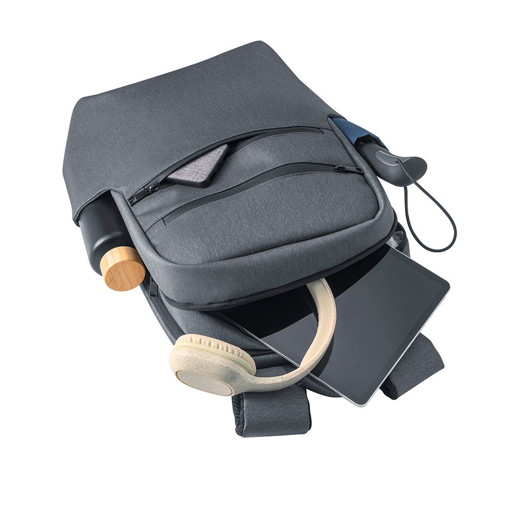 Mochila para Notebook Impermeavel United TopGet Cinza 3