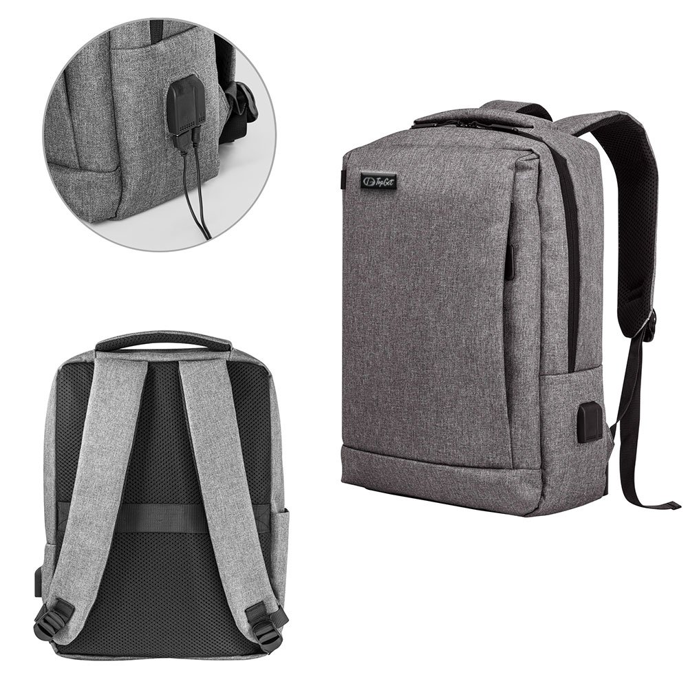 Mochila para Notebook Seattle TopGet Cinza 5