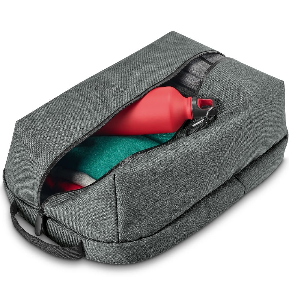 Mochila para Notebook Urbe TopGet Cinza Mesclado Cinza 4