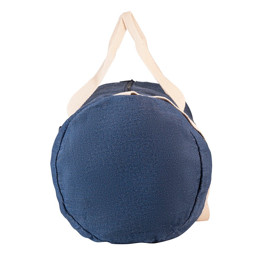 Bolsa Esportiva em Jeans Denim com Bolso Frontal Brunei TopGet Azul 3
