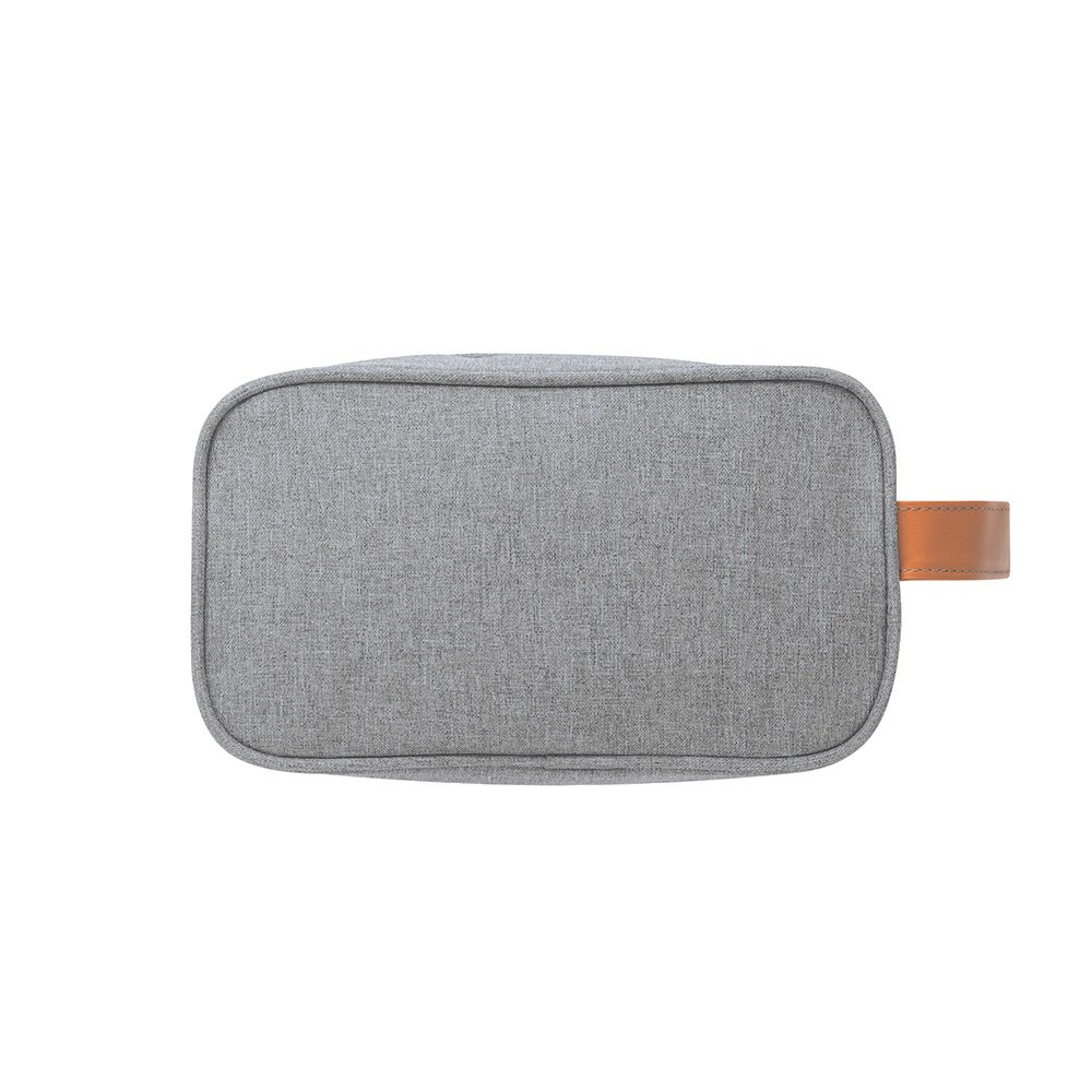 Necessaire Organizadora com Bolso Frontal Alfa TopGet Cinza 2