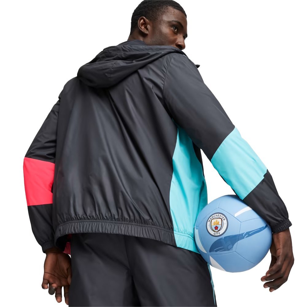 Jaqueta Puma Anthem Manchester City Masculina Preto