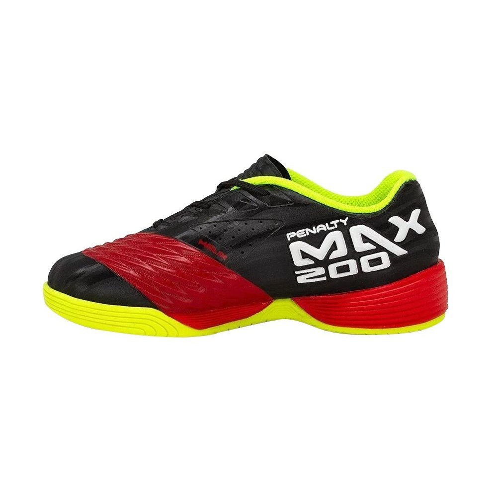 Tênis Futsal Penalty Max 200 Kids Y-1 Infantil Masculino Preto 2