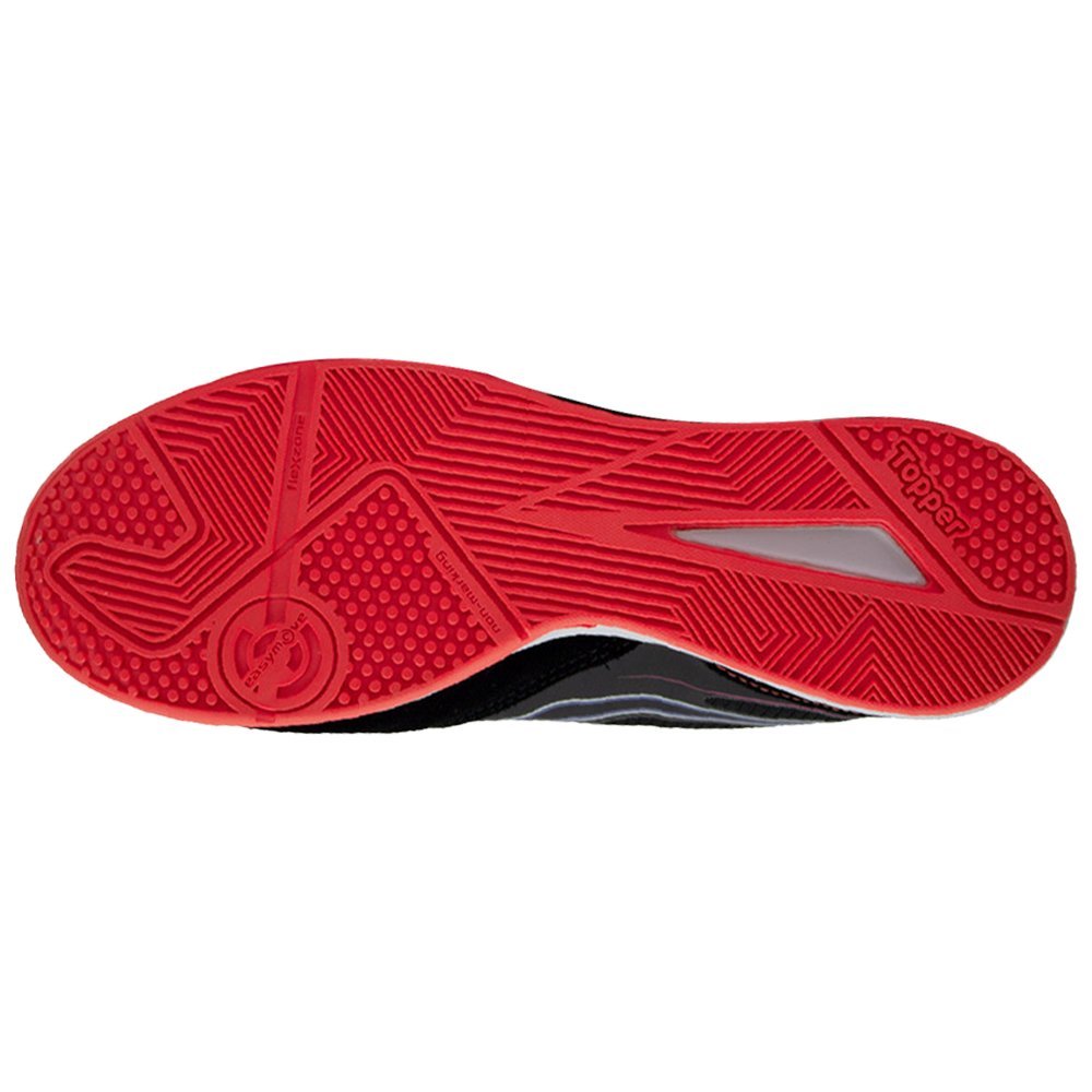 Tênis Futsal Topper Letra IV Masculino Preto 4