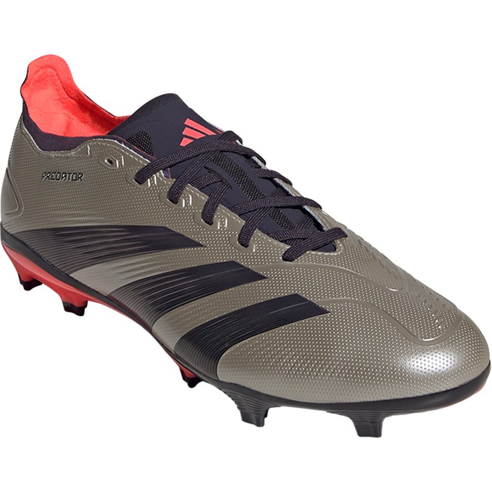 Chuteira de Campo Adidas Predator 24 League Masculina Prata 1