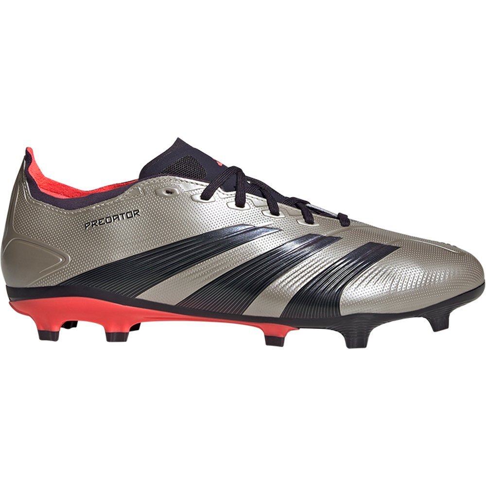 Chuteira de Campo Adidas Predator 24 League Masculina Prata 3