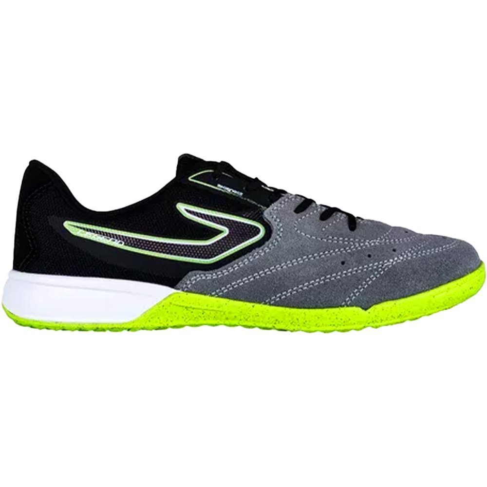 Tênis Futsal Topper Legend II Masculino Preto/Cinza 2