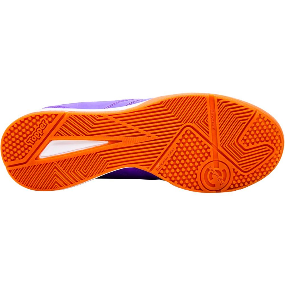 Tênis Futsal Topper Maestro Club V Prisma Masculino Roxo 3