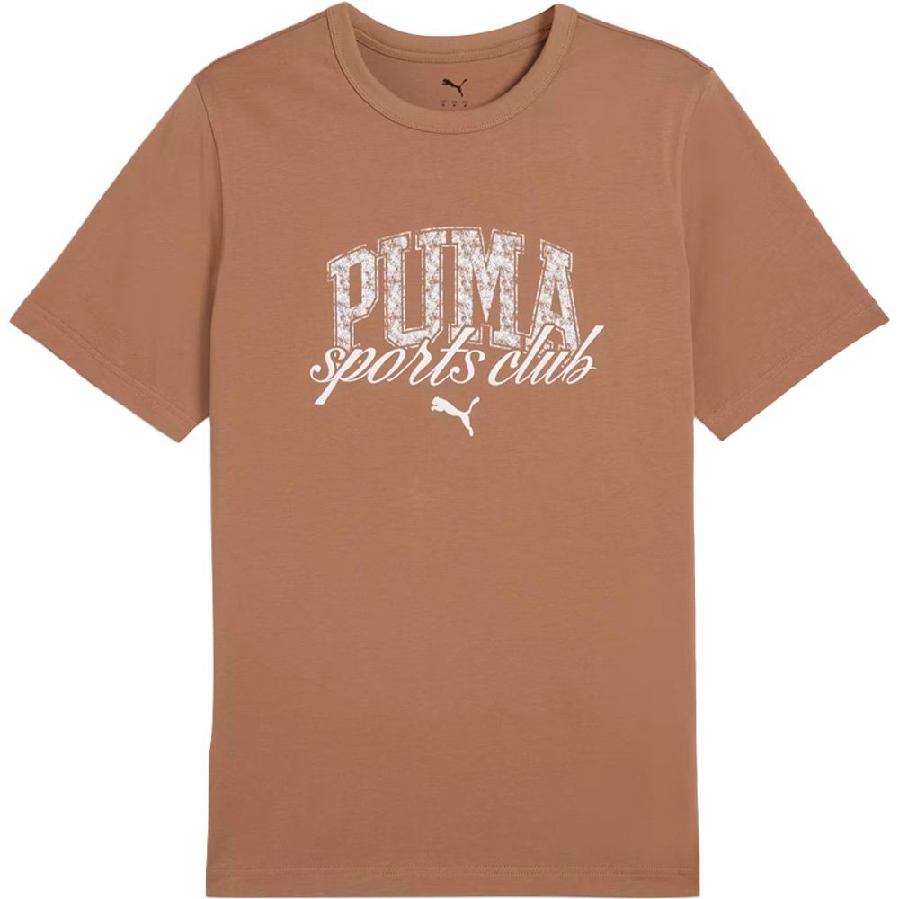 Camiseta Puma Class Graphic Tee Masculina Marrom 4