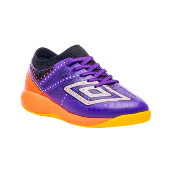 Tênis Futsal Umbro Ultimate JR Electric Juvenil Unissex Roxo 1
