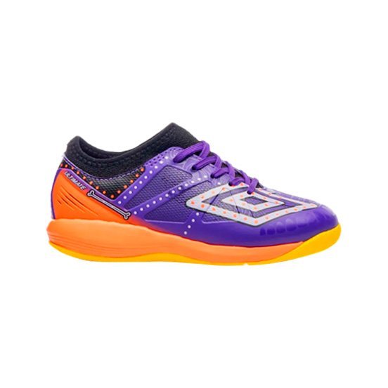 Tênis Futsal Umbro Ultimate JR Electric Juvenil Unissex Roxo 3