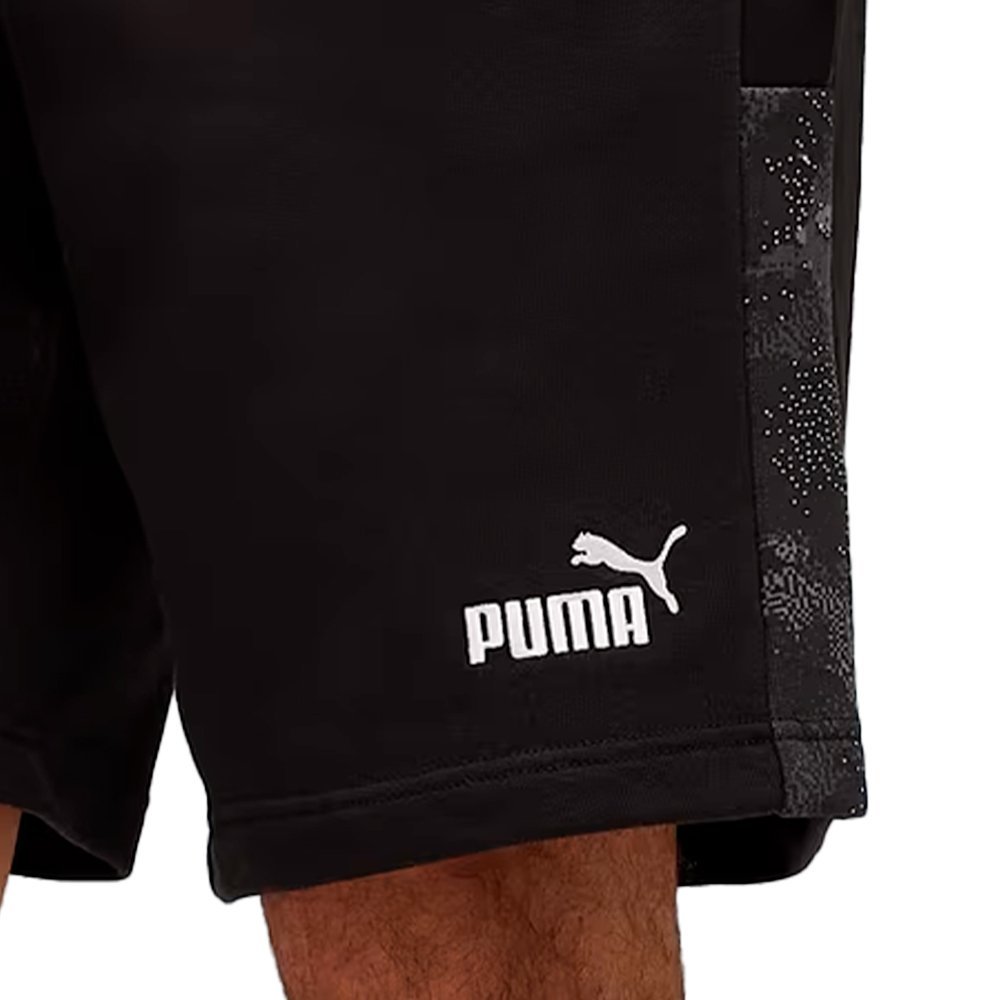 Bermuda Puma Ess Camo Masculina Preto 3