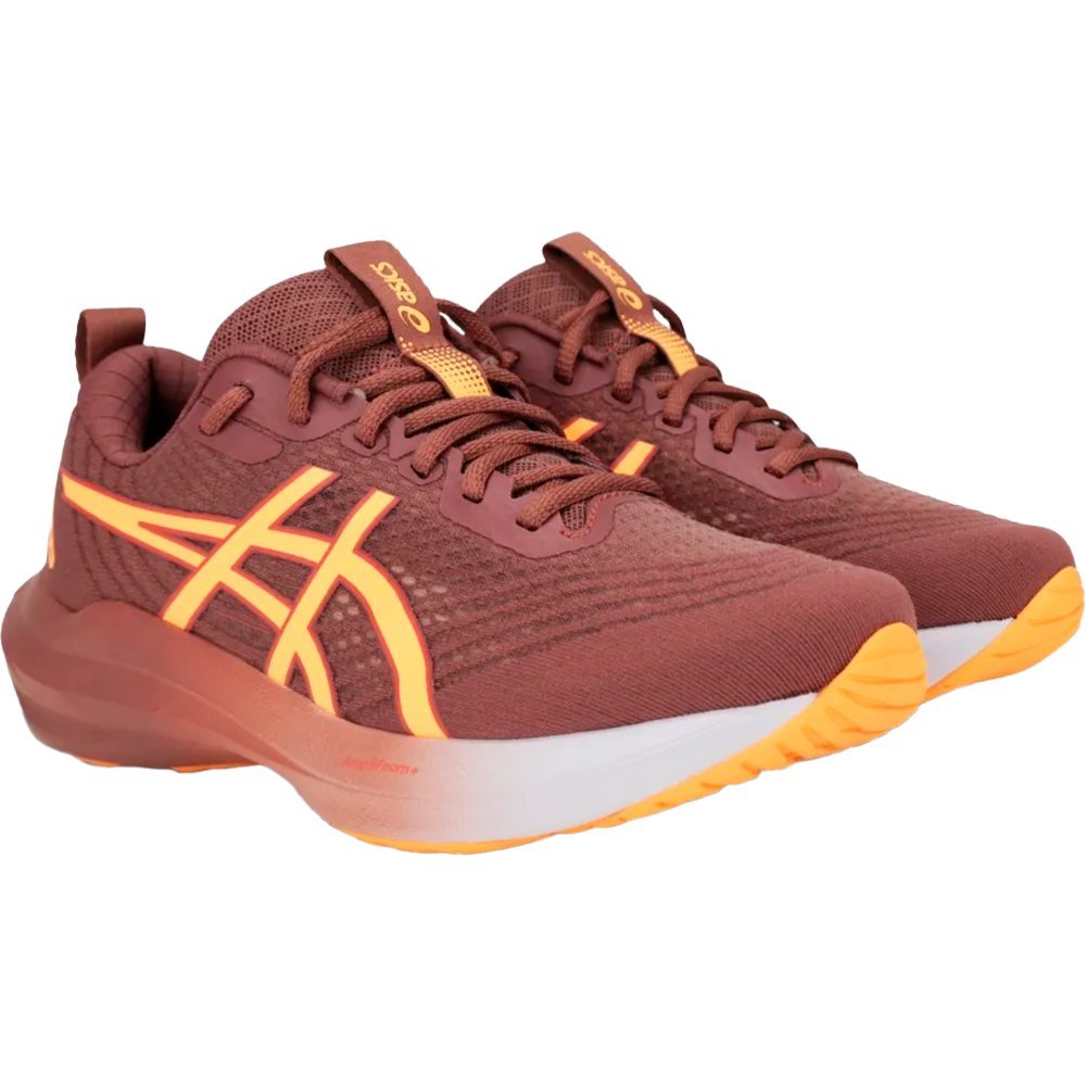 Tênis Asics Gel-Nagoya 8 Feminino Marrom/Amarelo 1