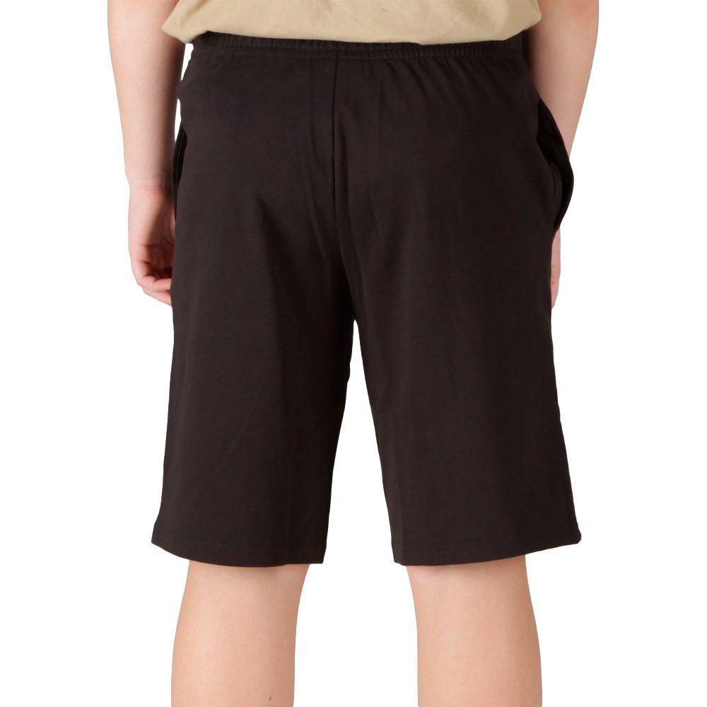 Bermuda Puma Ess No. 1 Logo Jersey Juvenil Masculina Preto 2