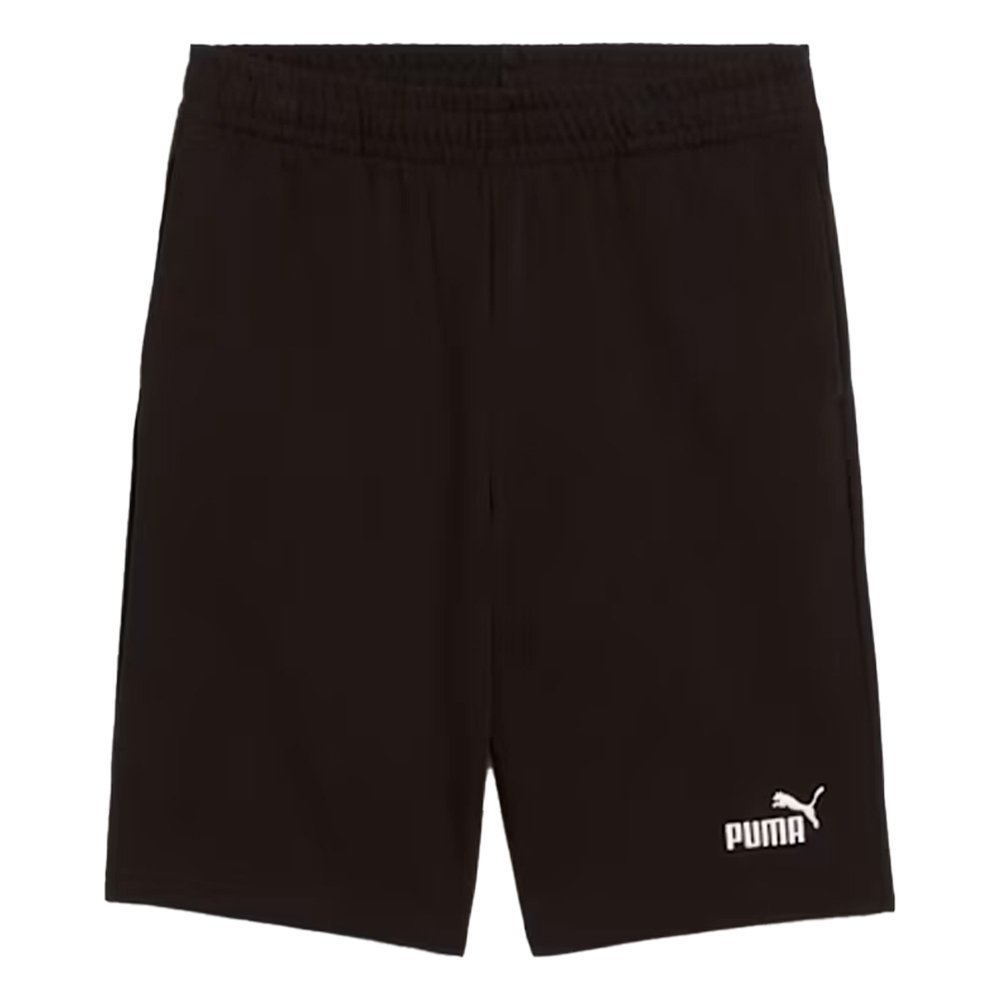Bermuda Puma Ess No. 1 Logo Jersey Juvenil Masculina Preto 3
