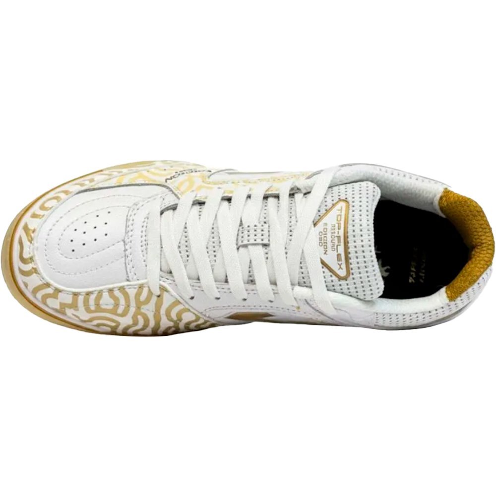 Tênis Futsal Joma Top Flex Edición Oro Masculino Branco 3
