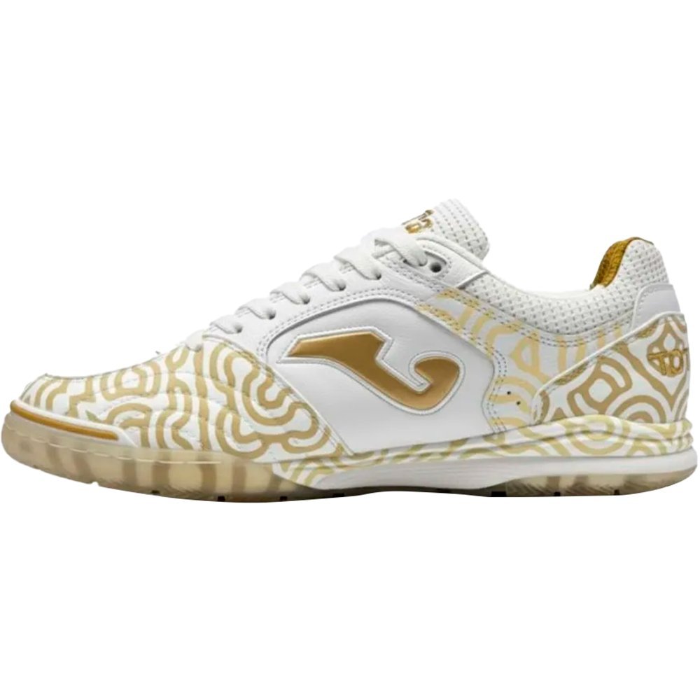 Tênis Futsal Joma Top Flex Edición Oro Masculino Branco 2