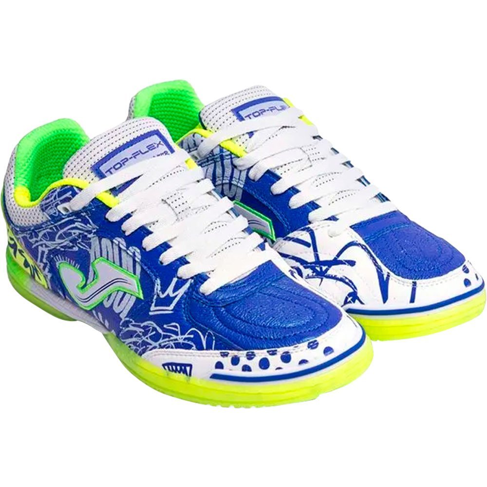 Tênis Futsal Joma Top Flex Pito Masculino Azul 4