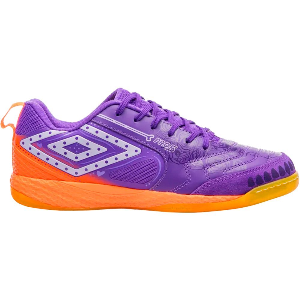 Tênis Futsal Umbro Pro 5 Bump Masculino Roxo 3