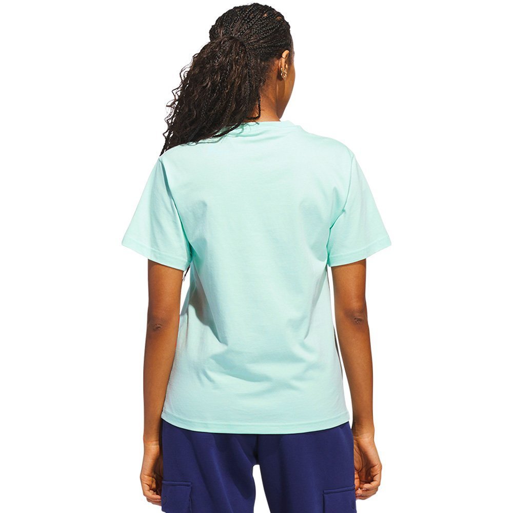 Camiseta Adidas Gráfica Aconchegante Feminina Verde Água 2