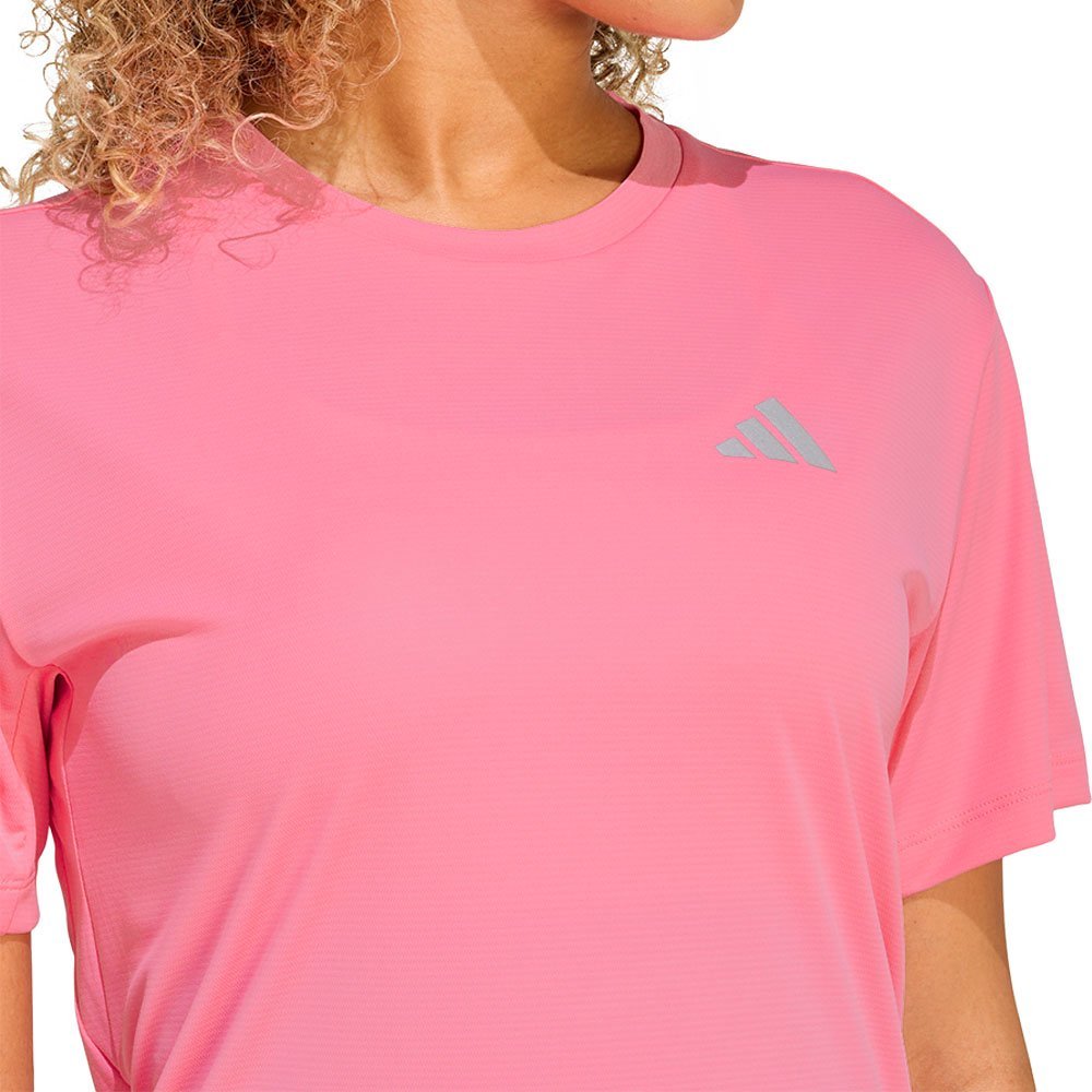 Camiseta Adidas ADI365 Running Essentials Feminina Rosa 5