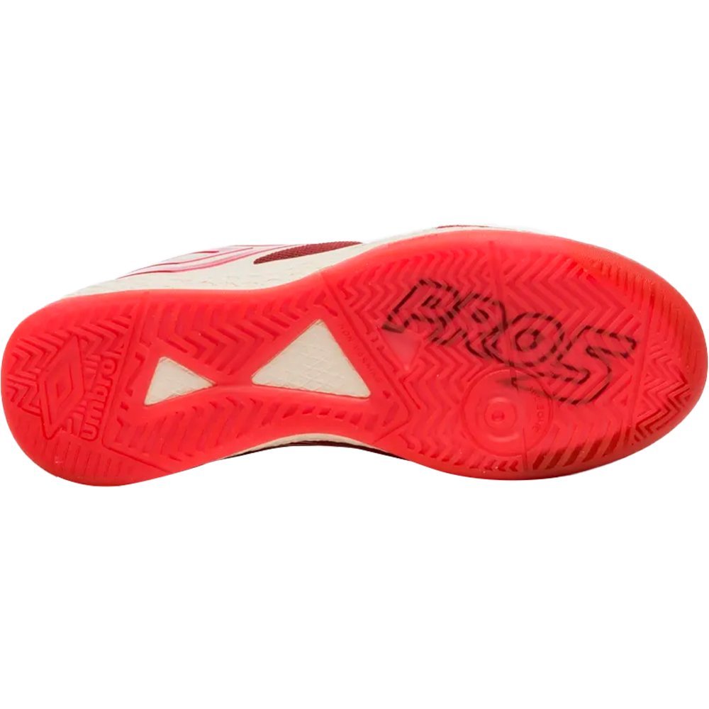 Tênis Futsal Umbro Pro 5 Bump Masculino Vermelho 4