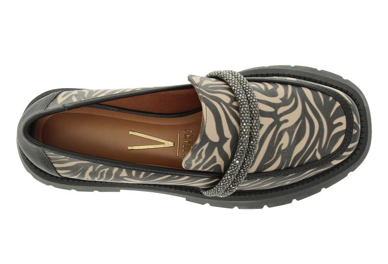 Mocassim Loafer Feminino Diamond Vizzano 1413-103 Bege 6