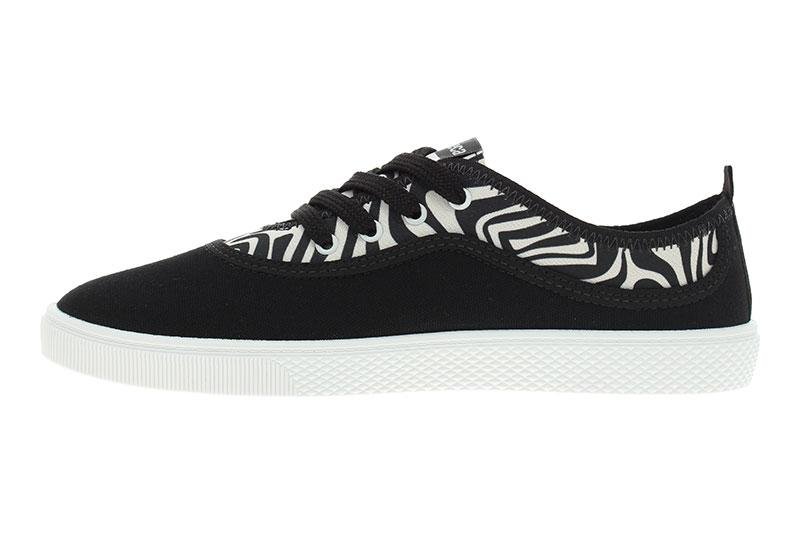Tênis Feminino Moleca Estampa Color 5761-102 Preto 4