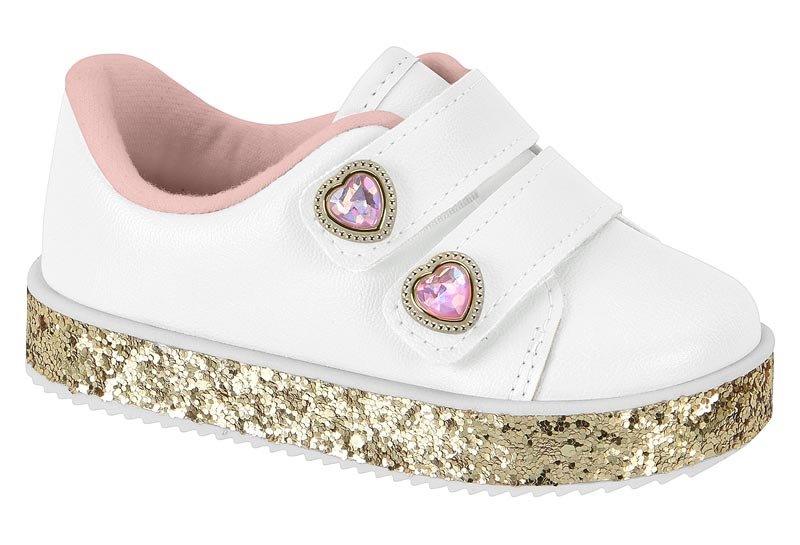 Tênis Heart Baby Molekinha 2131-127