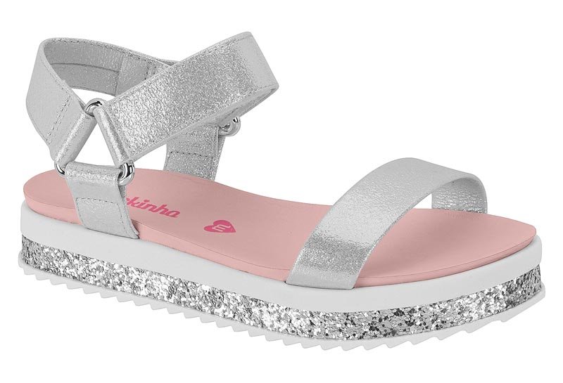 Sandália Infantil Flatform Molekinha Glam 2305-1559
