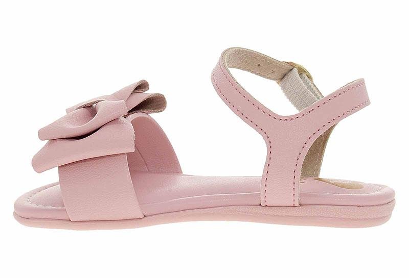Sandália Bebê Molekinha  Laço 2114-275 Rosa 4