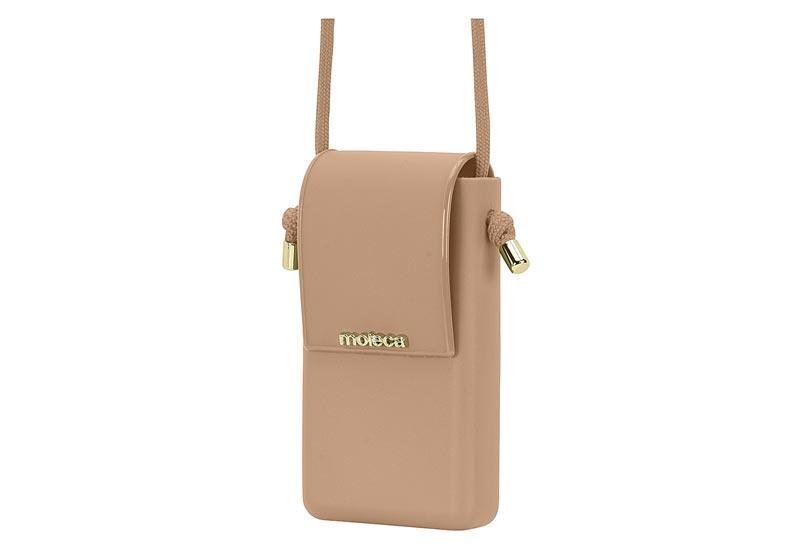 Bolsa Feminina Moleca Shoulder Bag 50051-1 Bege 4