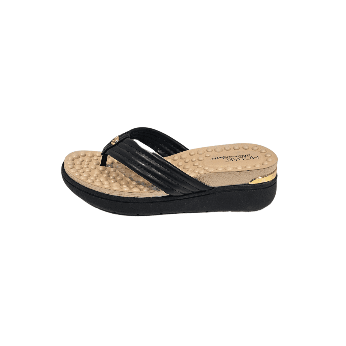 Chinelo Feminino Modare Conforto Sense 7151-116 Preto 4