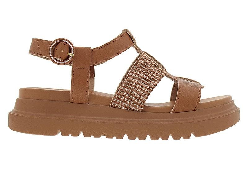 Sandália Feminina Modare Ultra Sense 7200-101 Marrom 2