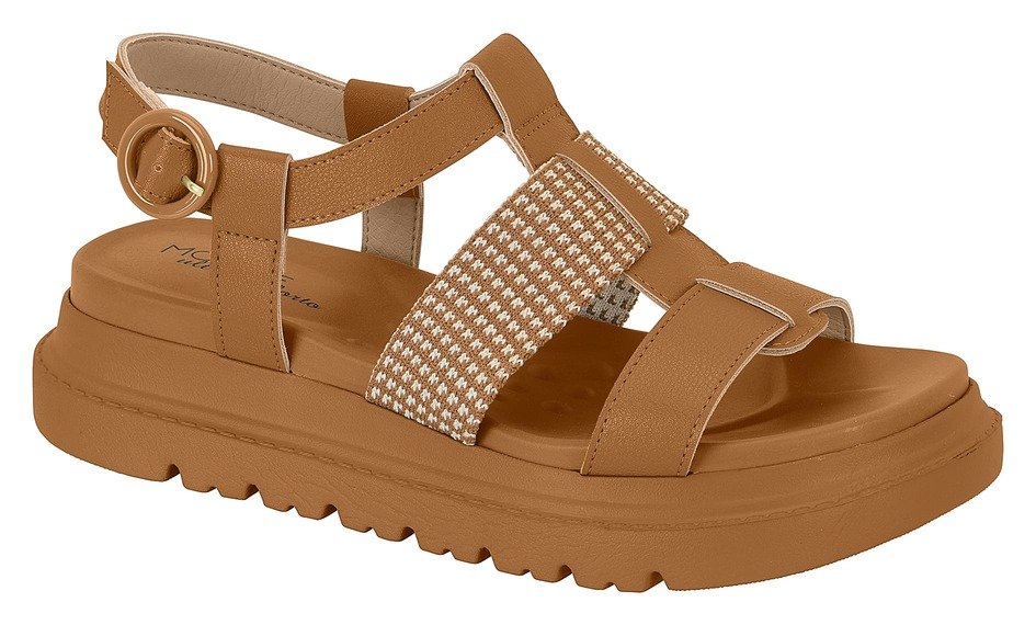 Sandália Feminina Modare Ultra Sense 7200-101 Marrom 1