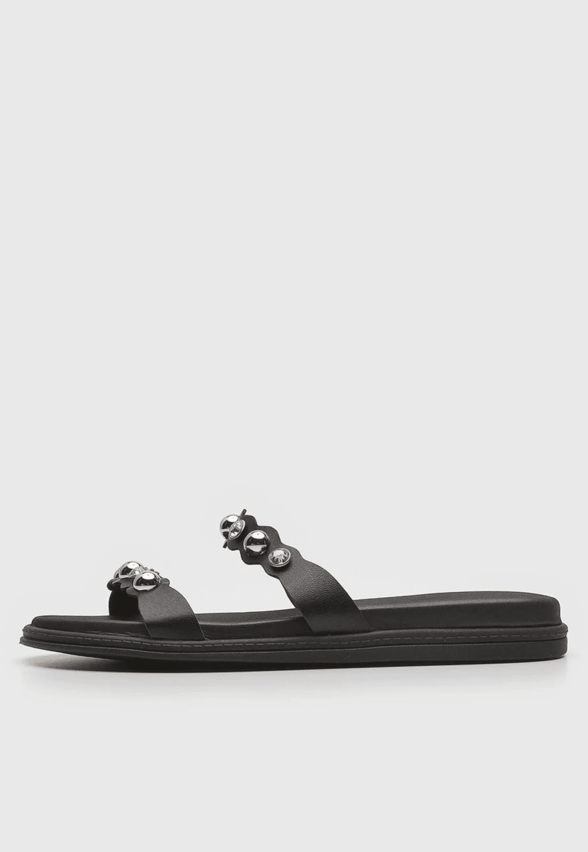 Chinelo Feminino Papete Beira Rio 8488-118 Preto 4