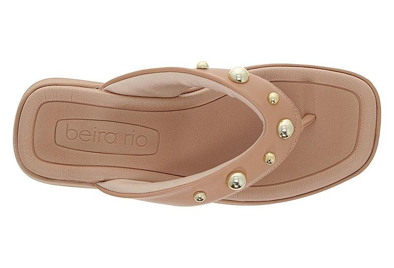 Tamanco Feminino Beira Rio Plataforma 8530-104 Bege 5