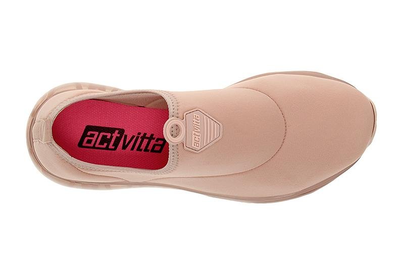 Tênis Feminino Actvitta Calce Fácil 4215-1004 Rosa 3