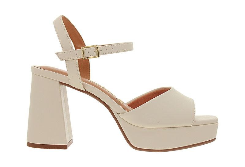 Sandália Feminina Vizzano Plataforma 6472-207 Branco 2